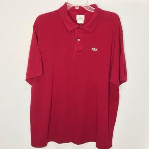 Lacoste Red Polo
